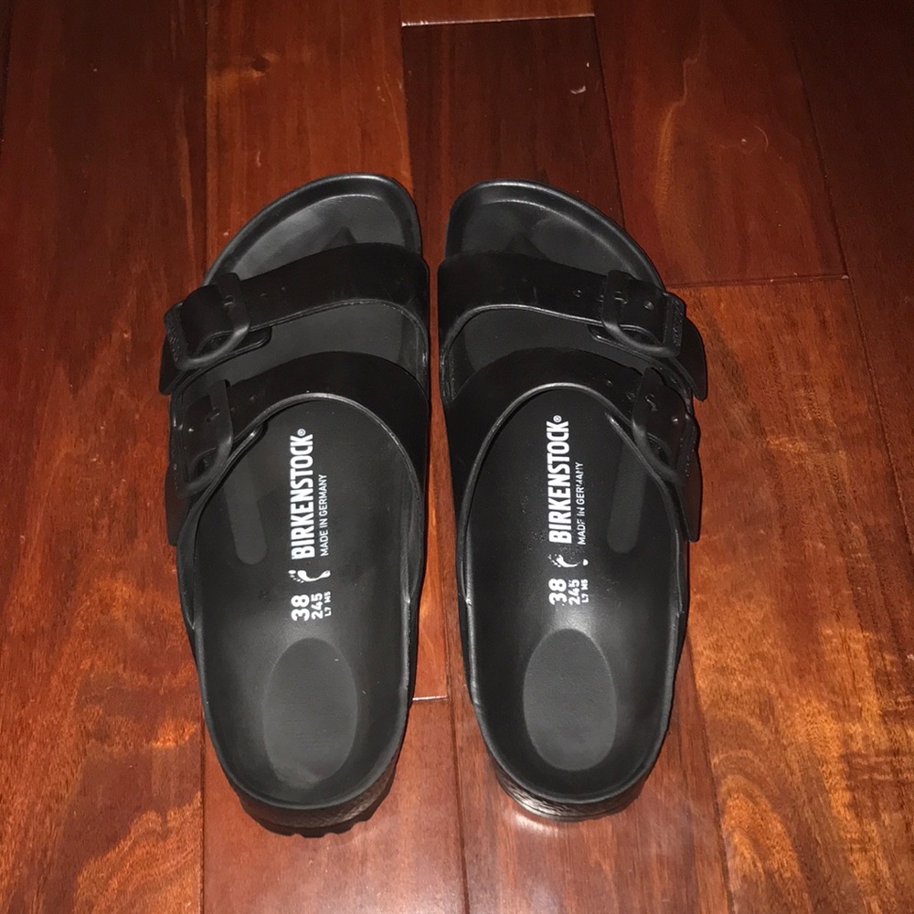 Black Birkenstocks